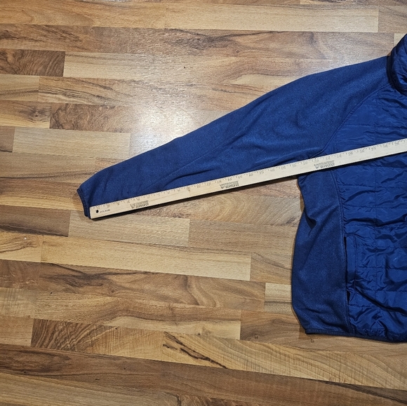 Orvis Quilted Hybrid Jacket Blue Men’s Large Full Zip - Picture 7 of 10